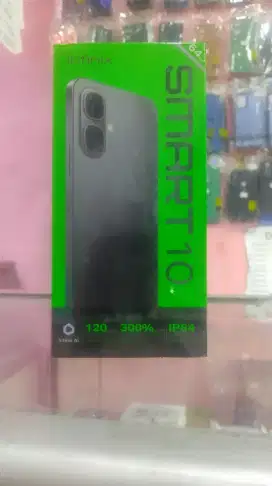Infinix smart 10 ram 4+4gb/64gb baru