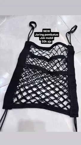 Jaring pembatasan jok mobil