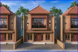 Dekat Jl Kaliurang km 8, 2 Lantai Nuansa Villa Bali Modern & Eksotis