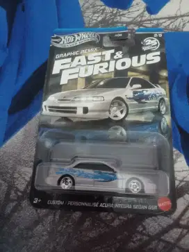 wts hot wheels aqura integra sedan gsr