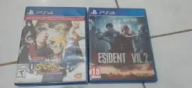 KASET PS4 NARUTO SHIPPUDEN & RESIDENT EVIL 2