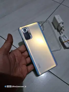 Redmi Note 10 Pro 8/128 Unit Charger 22.5Watt, 90% Mulus, No Minus