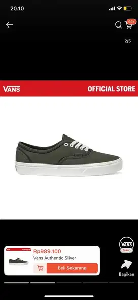 JUAL RUGI VANS NEW 100% ORI STORE