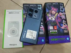 Infinix Note 40 pro 5G Ram 8/256gb Lengkap Mulus nominus
