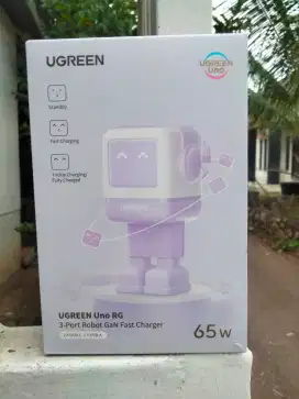 UGREEN Uno Robot GAN Charger PD Type C Super Fast Charging 2.0, 65w