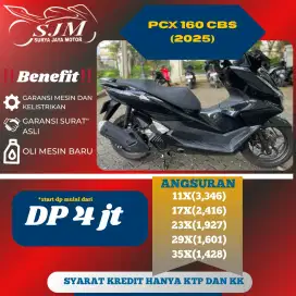 Pcx 160 CBS 2025 Pajak Panjang