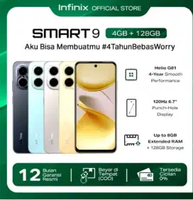 HP infinix smart 9 ram 4/128