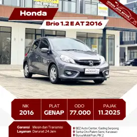 [KM 77RB] HONDA BRIO 1.2 E AT 2016