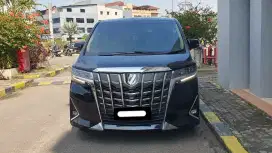 Km29rb toyota alphard g atpm tss 2021 hitam sunroof pilotseat
