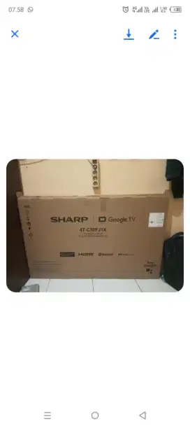 Sharp gogle tv 50 in