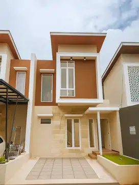Rumah 2 Lantai Modern Villa Dieng – Free Biaya & Ready