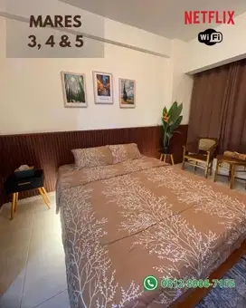 Apartemen 3, 4 & 5, Sewa Mingguan