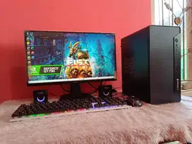 PC DESAIN FULLSET INTEL I3 SIAP PAKAI
