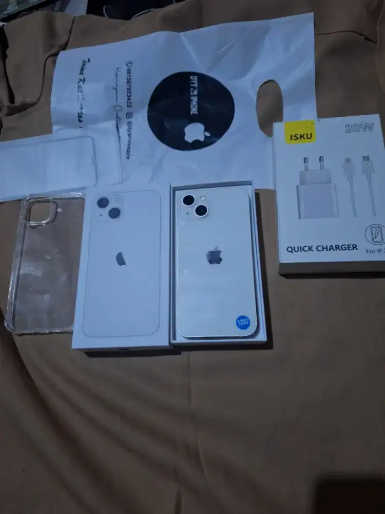 IPHONE 13 PUTIH ALL OPERATOR