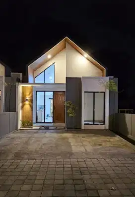 Rumah minimalis bebas banjir di Depok