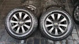 Velg Captiva R17 Gun Metal + Hankook Dynapro AT2 Extreme