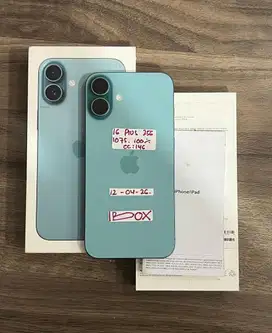 iphone 16 plus 256gb ibox like new fullset