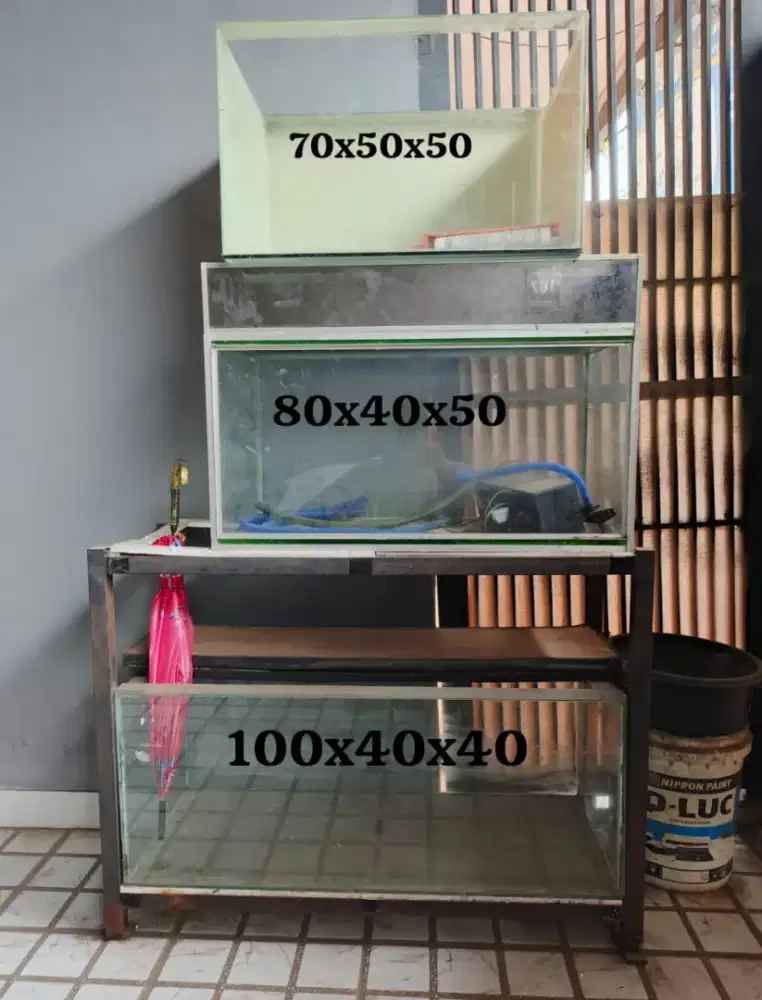 Aquarium Bekas Layak Pakai Mumer