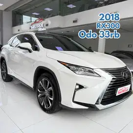 Lexus RX300 Luxury 2018 White on Black RX 300 Putih