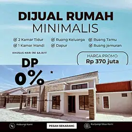 Rumah TERMURAH di perumahan cluster colomadu gedongan