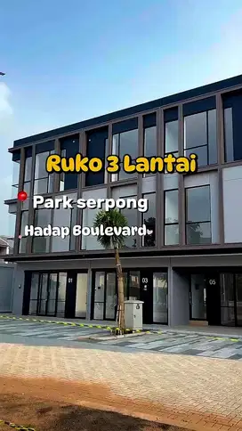 RUKO BARU 3 LANTAI DI TANGERANG DEKAT GADING SERPONG KAWASAN 400 HA