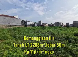 Hanya 10menit ke jlan s parman slipi! Tanah premium kemanggisan