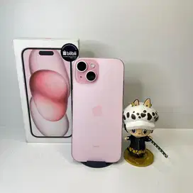 Iphone 15 256gb pink ibox garansi on july 2026