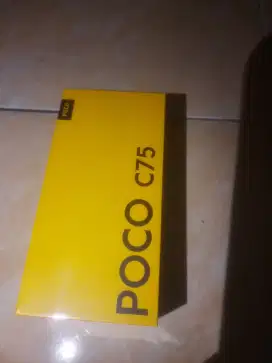 Hp xoami POCO C75 Ram 8/256gb warna black