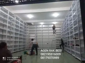 Rak besi rak siku rak buku