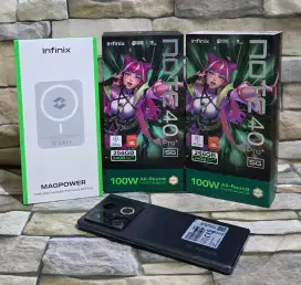 Infinix Note 40 Pro Plus 5G 12/256 Fulset segel mulus 98% Garansi