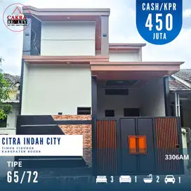 Dijual rumah dicitra indah city bogor rumah siap huni full renovasi