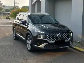 Hyundai santafe signature diesel 2021 hitam camera 360