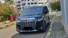 Km29rb toyota alphard g atpm tss 2021 hitam