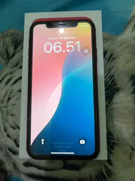 Iphone 11  merah 64gb