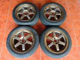 R16 TE37 7 RATA PCD 4X100