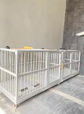 Kandang kucing aluminium