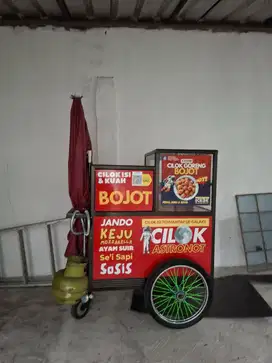 Gerobak Usaha + Kompor