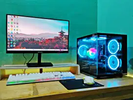 PC Gaming Editing Live Streaming Hemat Siap Pakai