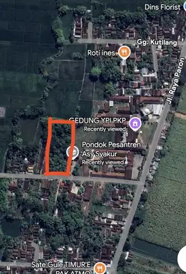 DISEWA TANAH di Ngawi