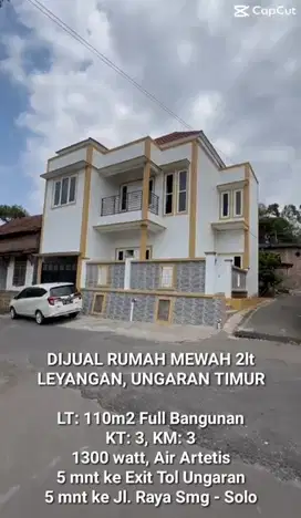 DIJUAL RUMAH MEWAH 2 LANTAI UNGARAN TIMUR
