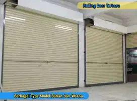 Rolling Door Toko Mall Gudang Garasi Bengkel Sorum Warung konter