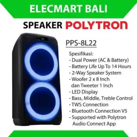 speaker party box polytron
