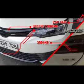 Jasa pasang stiker corolla altis