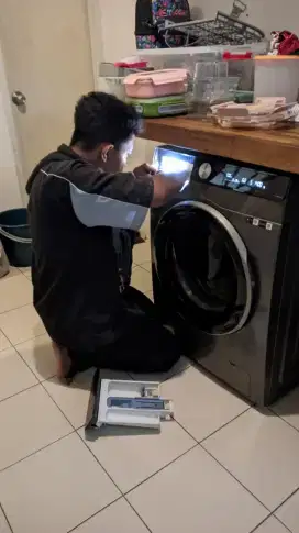 SERVICE WATER HEATER MESIN CUCI AC KULKAS DLL