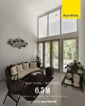 Rumah Depan Taman Luas, The Icon Ritzone BSD CITY dekat AEON Mall