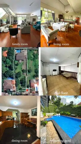 Dijual Rumah Asri di Cirendeu, Perbatasan Jaksel dan Tangsel