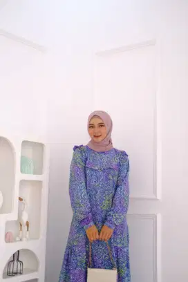 Gamis Rayon Super Violet