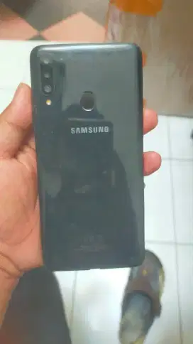 Hp bekas Samsung a20s ram 3 batangan mines layar pojok kiri tompel