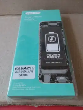 Baterai double power Log-On Samsung galaxy ACE3