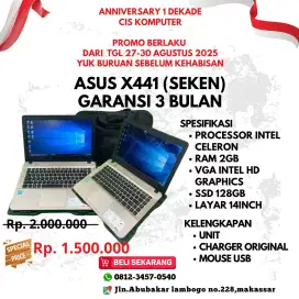 jual ASUS X441 second